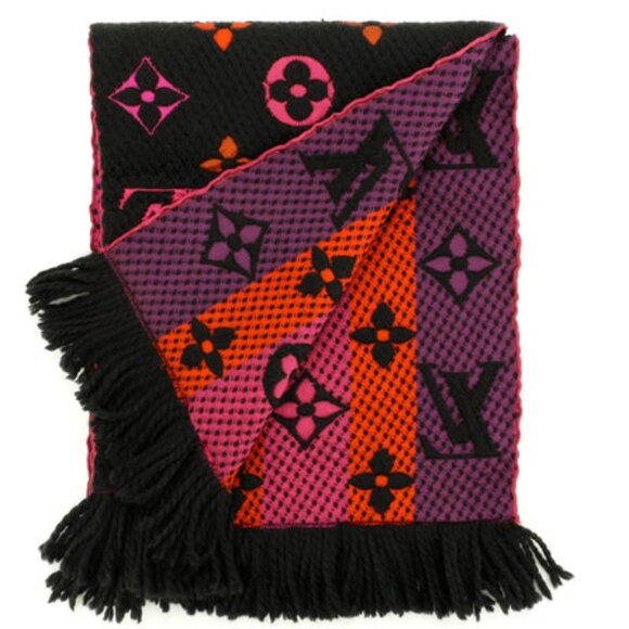 Louis Vuitton Logomania Multicolor Monogram Scarf! - Picture 1 of 12